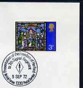 Postmark - Great Britain 1972 cover bearing special cancellation for Freedom of Herford to The Signal Regiment (BFPS)