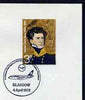 Postmark - Great Britain 1972 cover bearing illustrated cancellation for Lufthansa First Flight Glasgow to Frankfurt