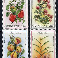 St Vincent 1985 Herbs & Spices set of 4 (SG 868-71) unmounted mint