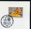 Postmark - Great Britain 1974 card bearing illustrated cancellation for 150th Anniversary of Edinburgh Fire Brigade