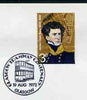 Postmark - Great Britain 1972 cover bearing illustrated cancellation for Glasgow Tramway Centenary