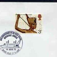 Postmark - Great Britain 1972 cover bearing illustrated cancellation for 10th Anniversary of Host Solent Hovercraft Service
