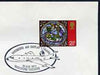 Postmark - Great Britain 1972 cover bearing illustrated cancellation for RAFA Woodford Air Display