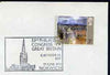 Postmark - Great Britain 1971 cover bearing special cancellation for 53rd Philatelic Congress of Great Britain, Norwich (showing Cathedral)
