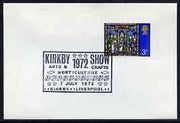 Postmark - Great Britain 1972 cover bearing illustrated cancellation for Kirkby Arts, Crafts & Horticulture Show