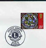Postmark - Great Britain 1972 cover bearing illustrated cancellation for Lions International Charity Carnival, Blackpool