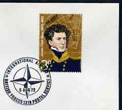 Postmark - Great Britain 1972 cover bearing illustrated cancellation for International Air Day (BFPS)