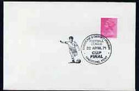 Postmark - Great Britain 1971 cover bearing illustrated cancellation for Maidstone & District Primary League Cup Final