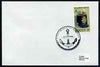 Postmark - Jersey 1972 cover bearing illustrated cancellation for Posted on board MV Kungsholm, showing an Anchor (13th Aug)
