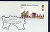 Postmark - Jersey 1970 cover bearing illustrated cancellation for MV Gripsholm called at Jersey 14th Augm showing Map of Jersey