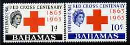 Bahamas 1963 Red Cross Centenary perf set of 2 unmounted mint, SG 226-27