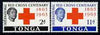 Tonga 1963 Red Cross Centenary perf set of 2 unmounted mint, SG 141-42