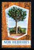 New Hebrides - English 1969 Timber Industry (Kauri Pine) 20c unmounted mint, SG 135