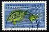 New Hebrides - English 1963-72 Surgeonfish 50c from def set very fine cds used, SG 105
