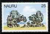 Nauru 1978-79 Pinnacles of Coral at Meneng 25c from def set unmounted mint, SG 183