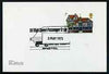 Postmark - Great Britain 1975 card bearing illustrated cancellation for 1st High Speed Passenger Train