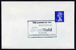 Postmark - Great Britain 1971 cover bearing special cancellation for Launch of RN Destroyer 'Sheffield' RN-01 type 42