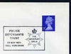 Postmark - Great Britain 1971 cover bearing illustrated cancellation for The Beverley Gala, Police Dependants Trust