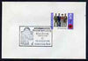 Postmark - Great Britain 1971 cover bearing illustrated cancellation for Monumental Brass Society 3rd Annual Conference