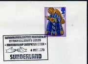 Postmark - Great Britain 1973 cover bearing illustrated cancellation for Sunderland Townswomen's Guilds