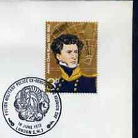 Postmark - Great Britain 1972 cover bearing special cancellation for Polish Military Police Ex-Servicemen's Reunion