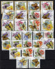 Fujeira 1967 Butterflies the magnificent perf set of 27 values unmounted mint (SG 167-93) Mi 159-85A