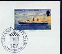Postmark - Guernsey 1973 cover bearing illustrated cancellation for Guernsey Variety Club
