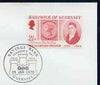 Postmark - Guernsey 1972 cover bearing illustrated cancellation for Savings Bank