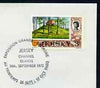 Postmark - Jersey 1972 cover bearing illustrated cancellation for Exposition Grande Bretagne