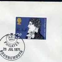 Postmark - Great Britain 1971 cover bearing special cancellation for Philatex 1971 (Bournemouth)