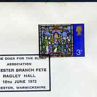 Postmark - Great Britain 1972 cover bearing special cancellation for Guide Dogs for the Blind, Alcester Branch Fete