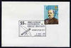 Postmark - Great Britain 1973 cover bearing illustrated cancellation for 55th Philatelic Congress of Great Britain (showing Telescope))