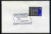 Postmark - Great Britain 1972 cover bearing illustrated cancellation for Lions International Multiple District 105 21st Convention, Scarborough