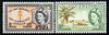 Fiji 1954 Health perf set of 2 unmounted mint, SG 296-97
