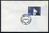 Postmark - Great Britain 1972 cover bearing special cancellation for National Numismatic Congress, Thanet