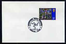 Postmark - Great Britain 1972 cover bearing illustrated cancellation for RSH, International Health Conference, Douglas