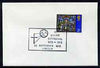Postmark - Great Britain 1972 cover bearing illustrated cancellation for A Living Cathedral, Lincoln