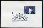 Postmark - Great Britain 1971 cover bearing illustrated cancellation for NATO Air Day (BFPS)