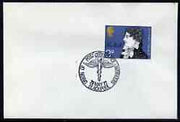 Postmark - Great Britain 1972 cover bearing illustrated cancellation for Union of Post Office Workers, Blackpool