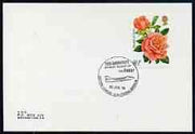 Postmark - Great Britain 1976 card bearing illustrated cancellation for 25th Anniversary of First Flight of Hunter (BFPS)