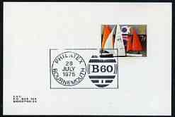 Postmark - Great Britain 1975 card bearing special cancellation for Philatex 1975 (Bournemouth)