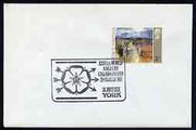 Postmark - Great Britain 1975 cover bearing illustrated cancellation for World Archery Championship, York