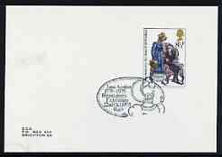 Postmark - Great Britain 1975 cover bearing illustrated cancellation for Jane Austen Bicentenary Exhibition