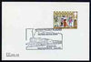 Postmark - Great Britain 1974 card bearing illustrated cancellation for Severn Valley Railway, Reopening Southern Section