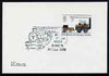 Postmark - Great Britain 1975 card bearing illustrated cancellation for Torbay Steam Railway 25th Anniversary