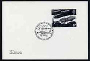 Postmark - Great Britain 1976 card bearing illustrated cancellation for 40th Anniversary First Flight of Wellington (BFPS)