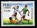 Peru 1987 Football World Cup Championships unmounted mint SG 1674