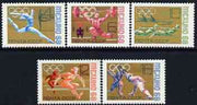 Russia 1968 Mexico Olympic Games perf set of 5 unmounted mint, SG 3580-84
