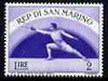 San Marino 1954 Fencing 2L from Sport set of 11, SG 475 unmounted mint