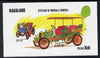 Nagaland 1974 Vintage Cars (Churchill Birth Centenary) imperf deluxe sheet (5ch value) unmounted mint